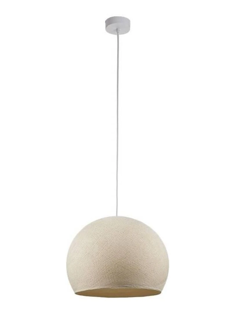 Suspension simple coupole M Ecru