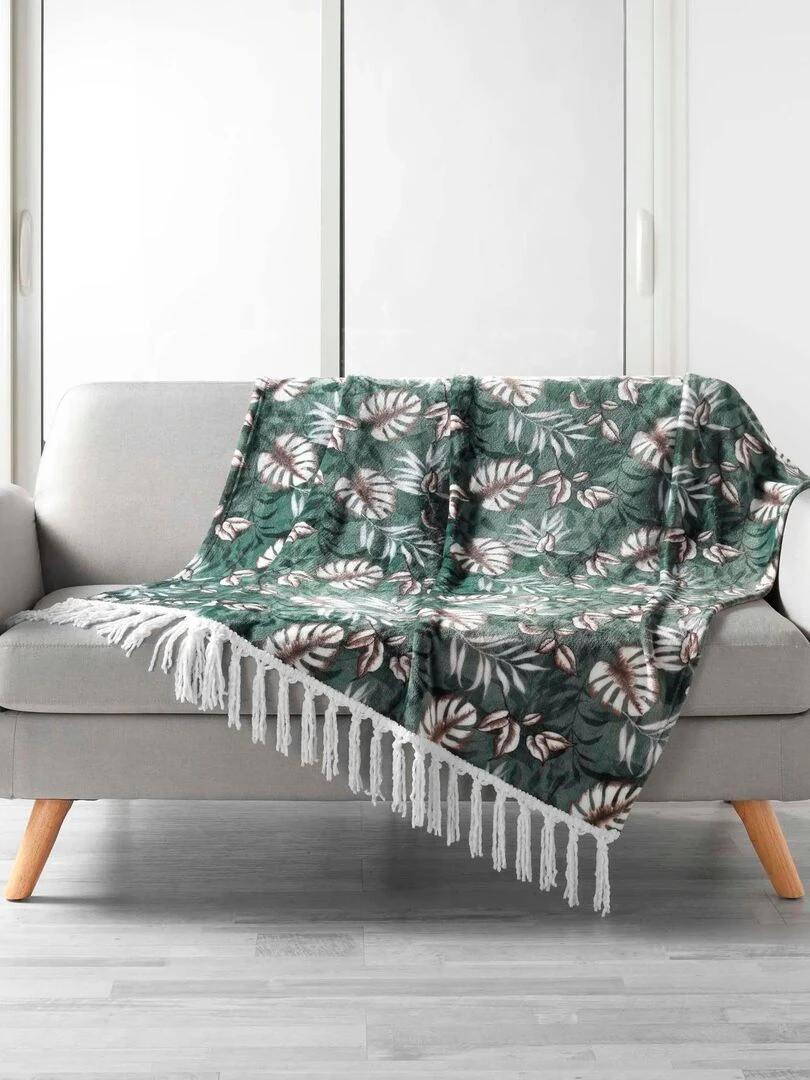 Plaid Jardin d'interieur Vert