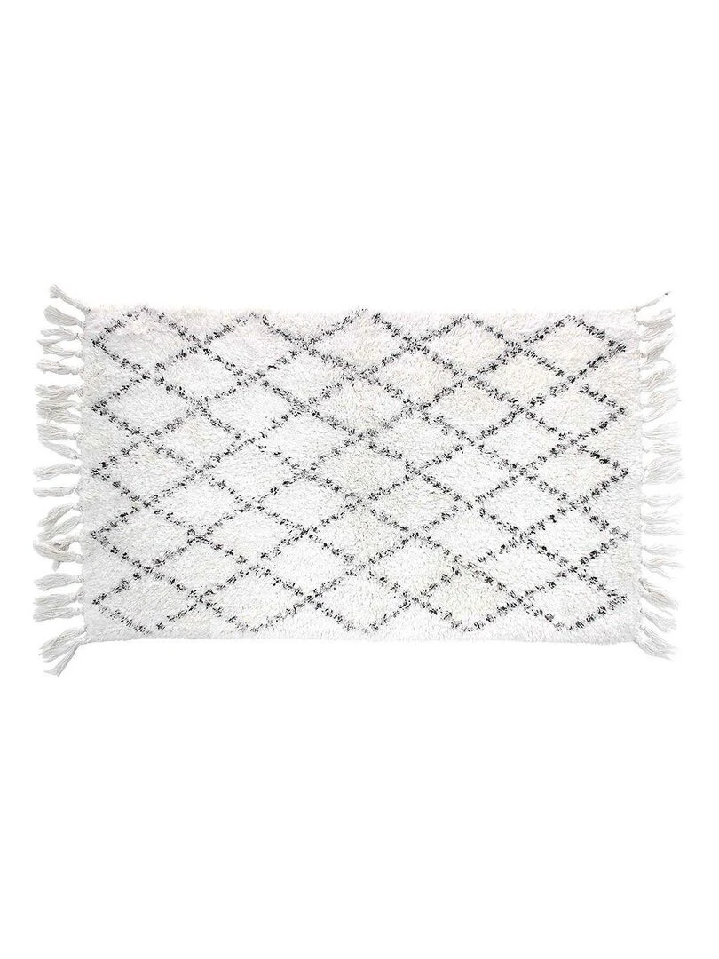 Tapis de bain Latika Blanc