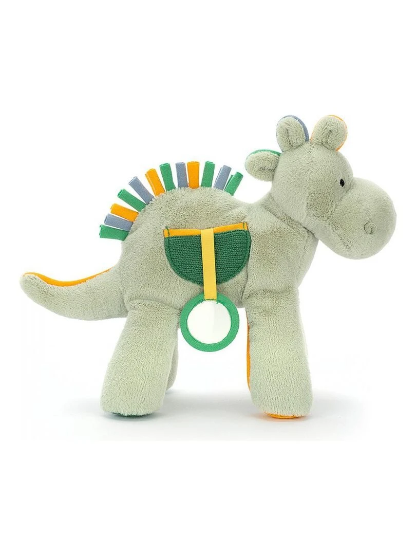 Peluche Peek a Boo Dino Activity Toy   l : 8 cm x H: 20 cm   Multicolore