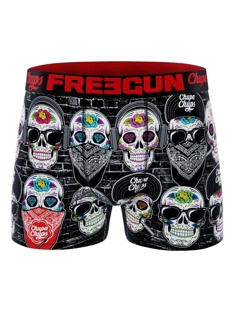 Lot de 3 boxers enfant Chupa Chups Freegun   Rouge