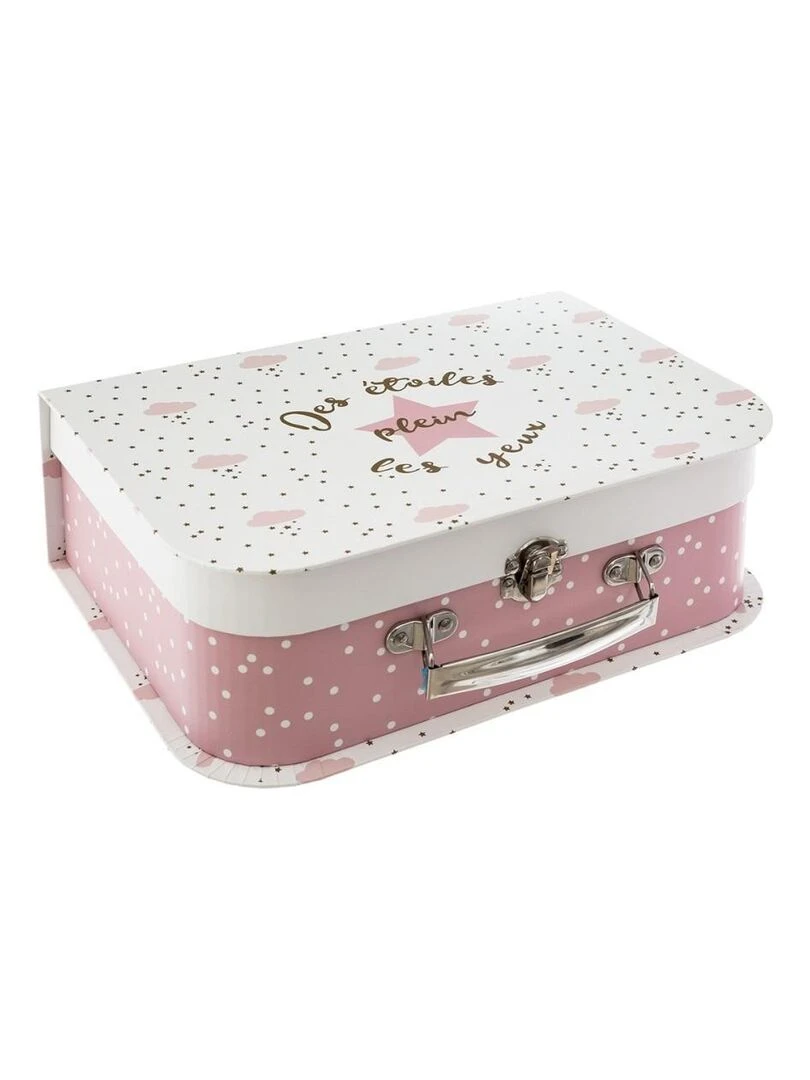 Ensemble de 3 valisettes douceur   Rose