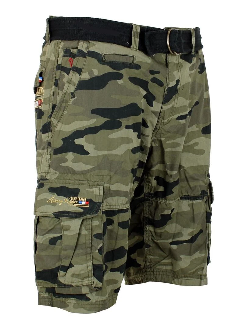 Bermuda garçon ECARK   HARRY KAYN   Kaki