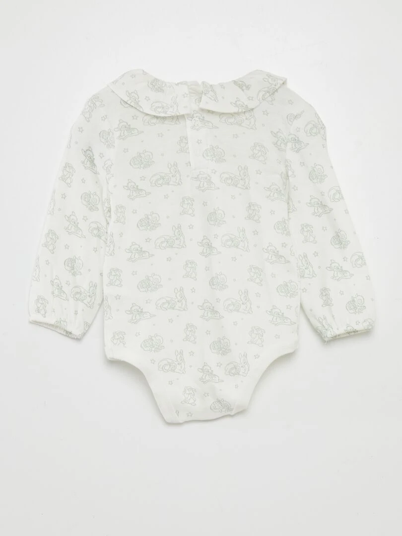 Ensemble 3 pièces body + legging + bavoir   Vert