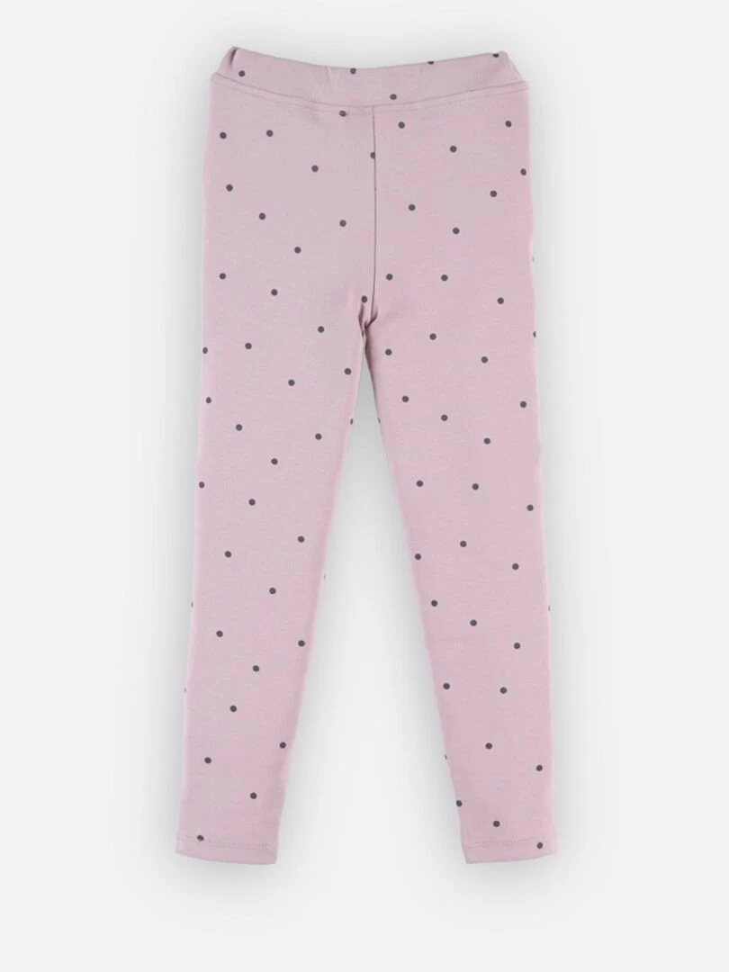 Jegging à pois sépia Noukie's Rose