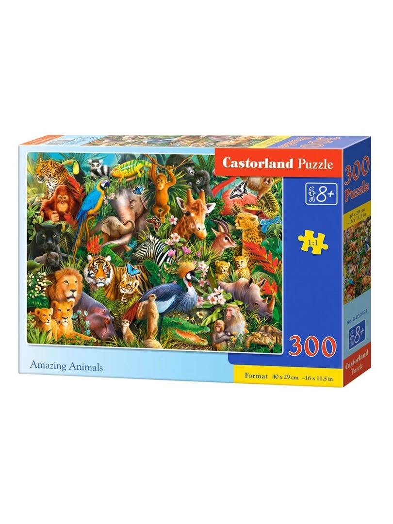 Puzzle 300 pièces : Animaux étonnants N/A