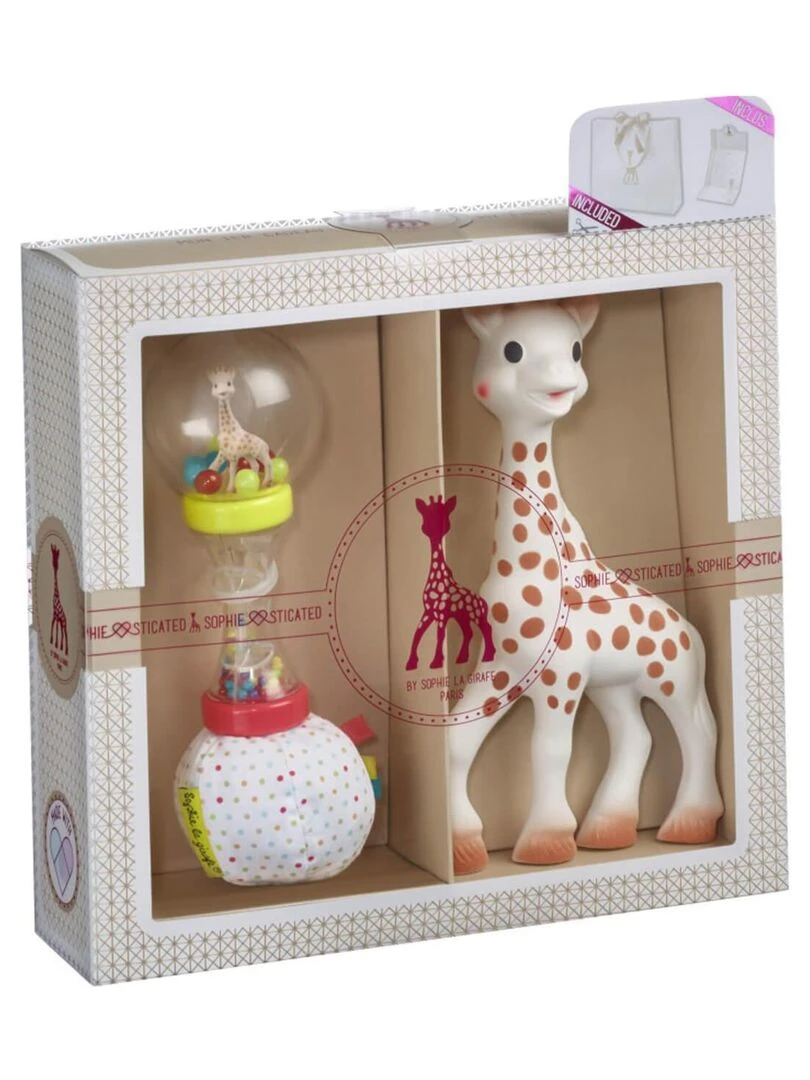 Coffret cadeau hochet Sophie la girafe N/A