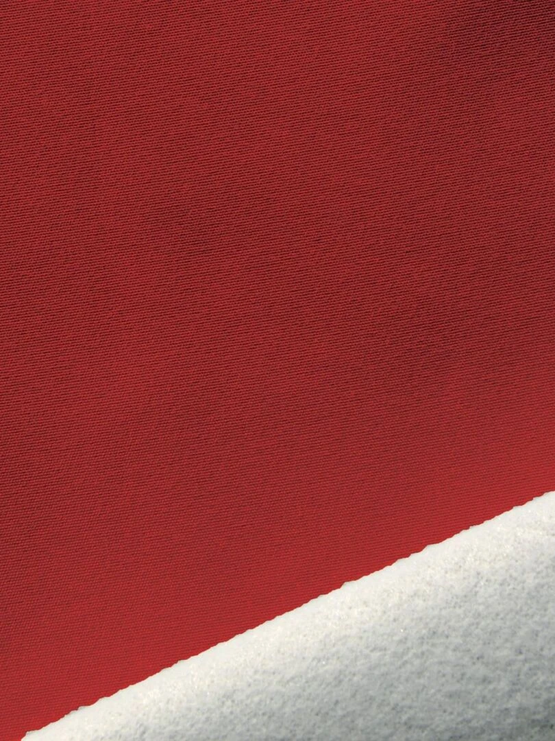 Rideau d'ameublement occultant polaire   Rouge