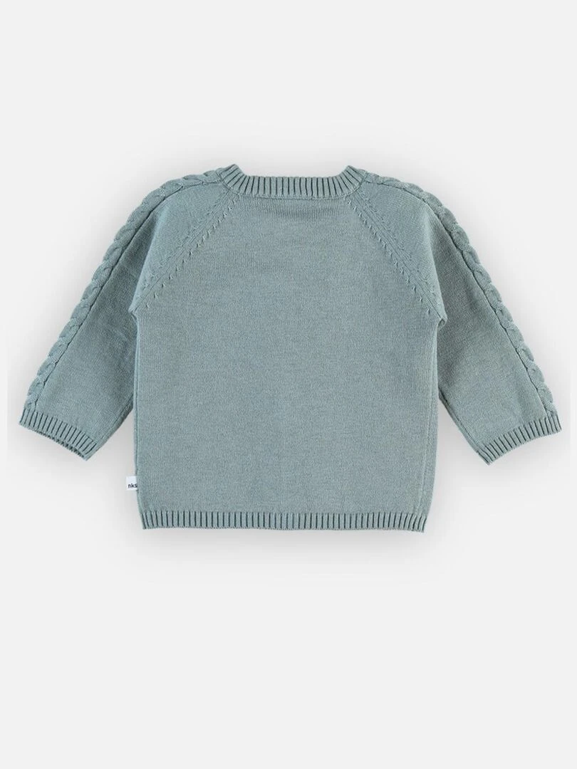 Cardigan en tricot  sauge   Noukie's   Vert