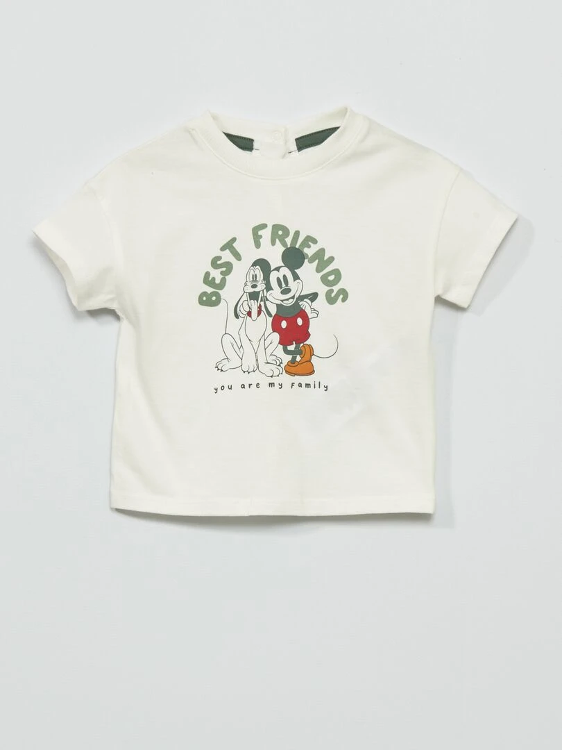 T shirt en maille jersey 'Disney' Vert