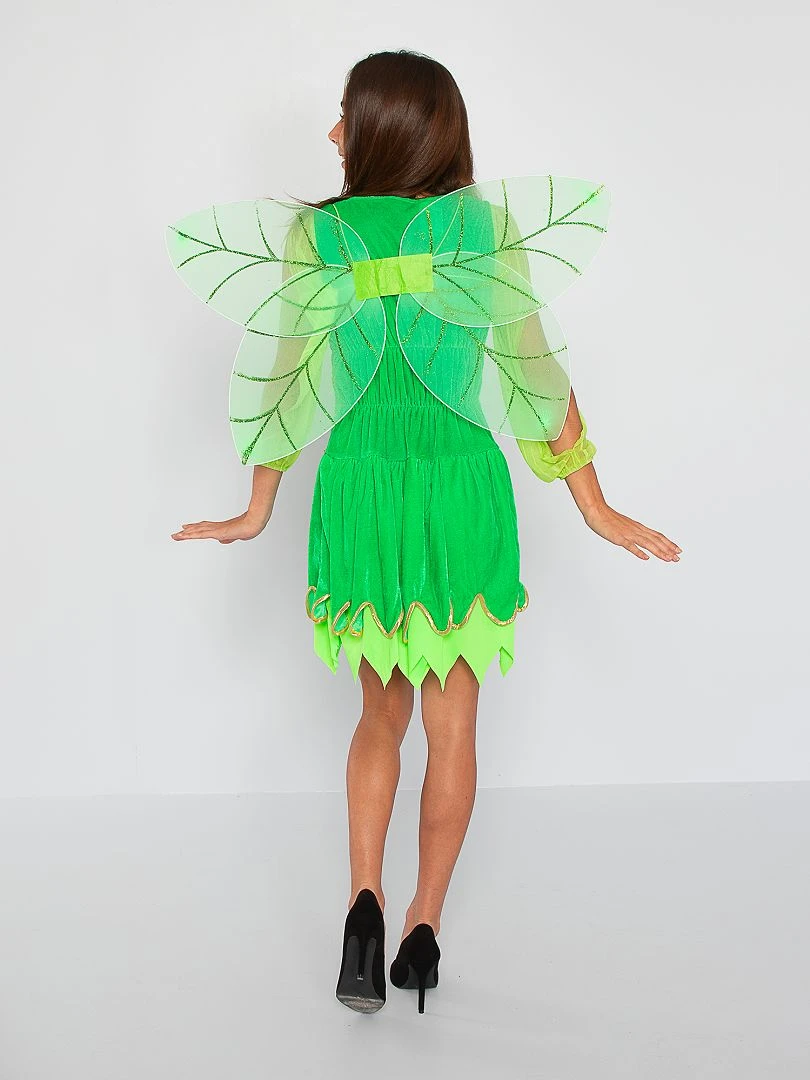 Déguisement de fée   vert