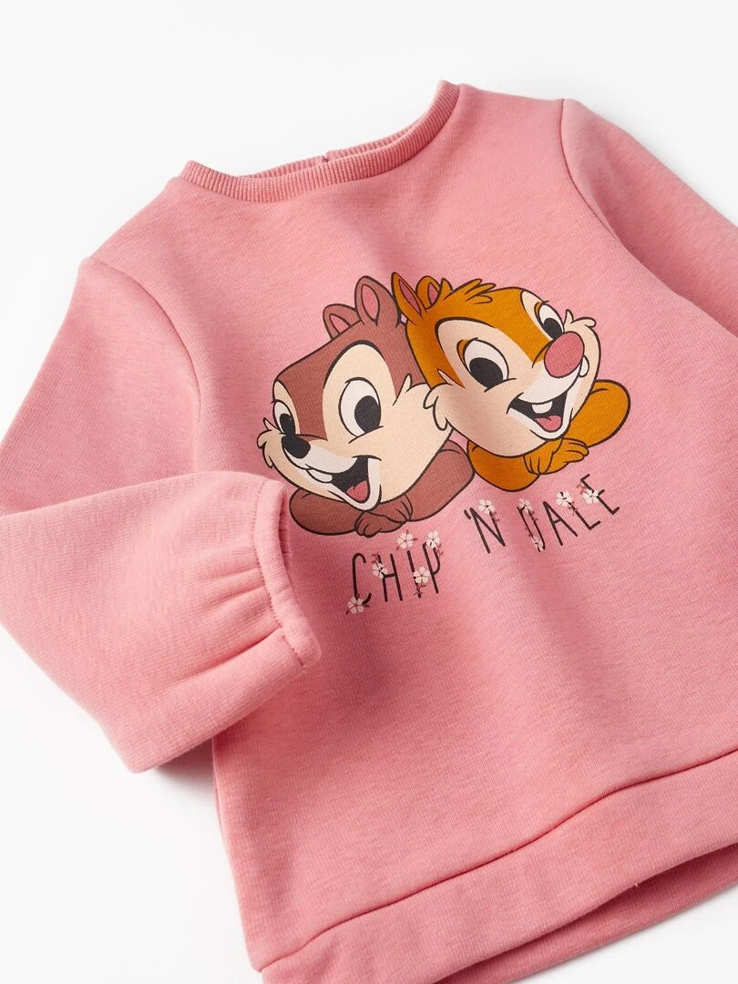 Pull en maille pour bébé fille 'Tic et Tac'  SWEET FROSTY DREAMS   Rose clair