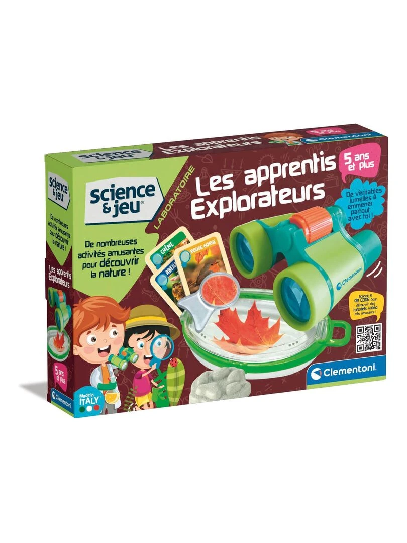 Kit science et jeu : Les apprentis explorateurs N/A