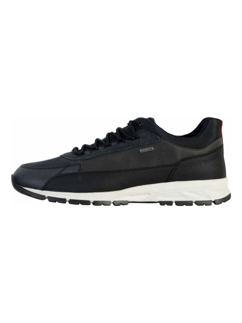 Basket Cuir Geox Delray Noir