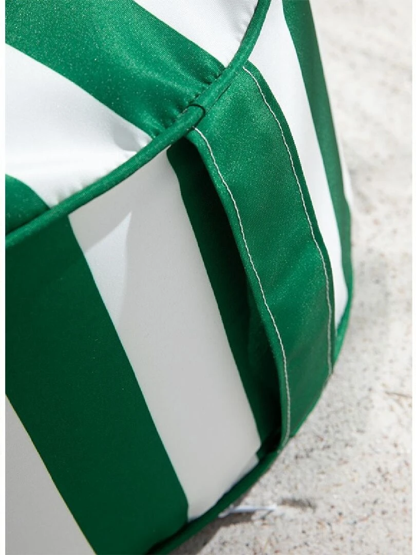Pouf gonflable 'SUMMER STRIPES' 'TODAY'   Vert