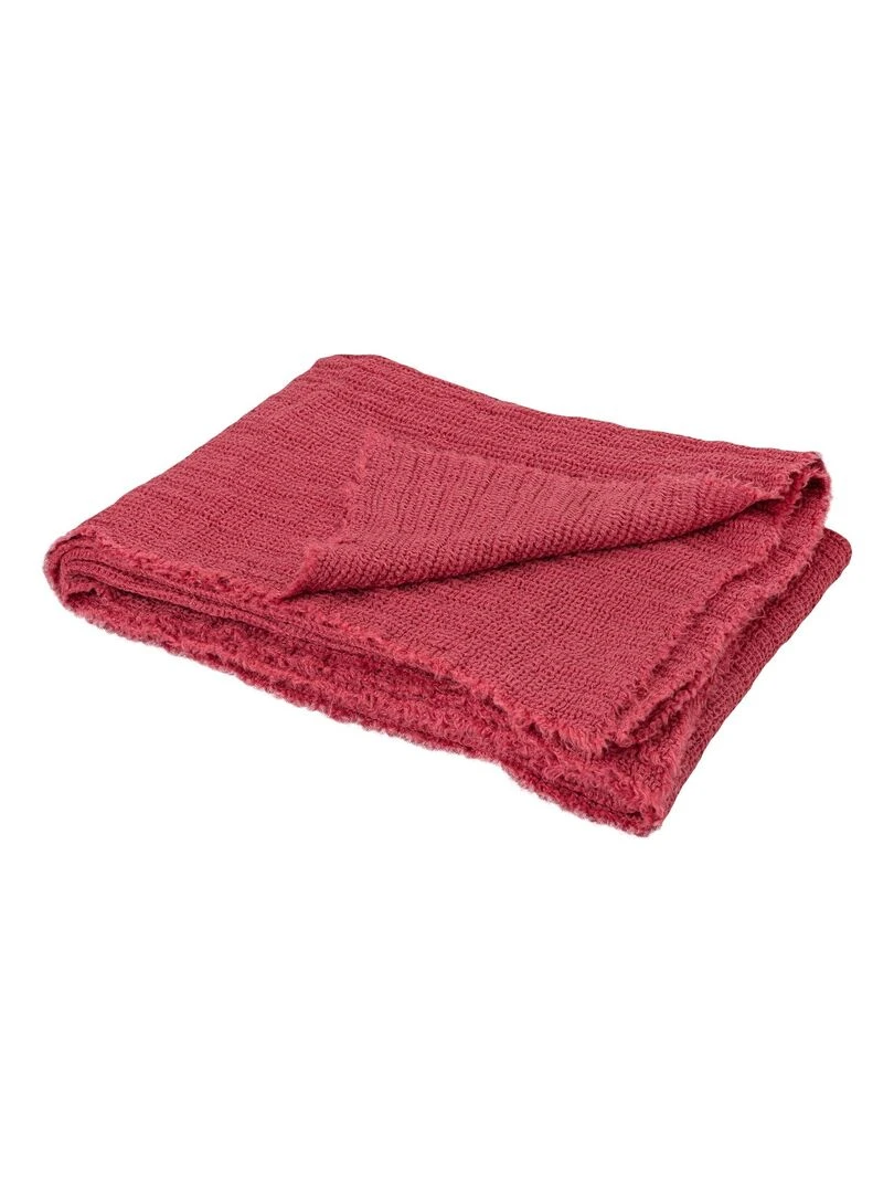 Plaid en 100% lin Jade Rose