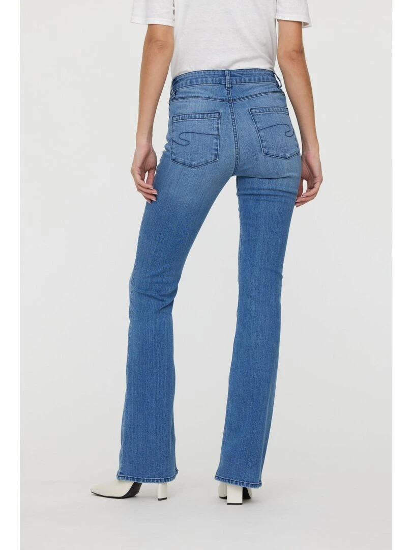 Lee Cooper   Jean coton boot cut JUNELLE   Bleu