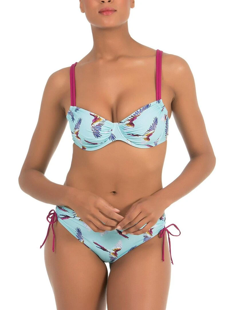 Bas maillot de bain Pajaros turquoise   Bleu turquoise