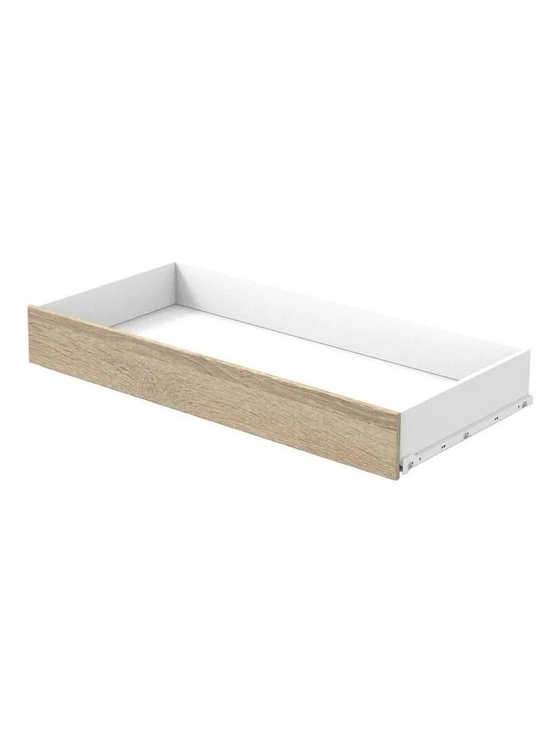 Tiroir lit 120x60 en aggloméré marron SAUTHON Marron