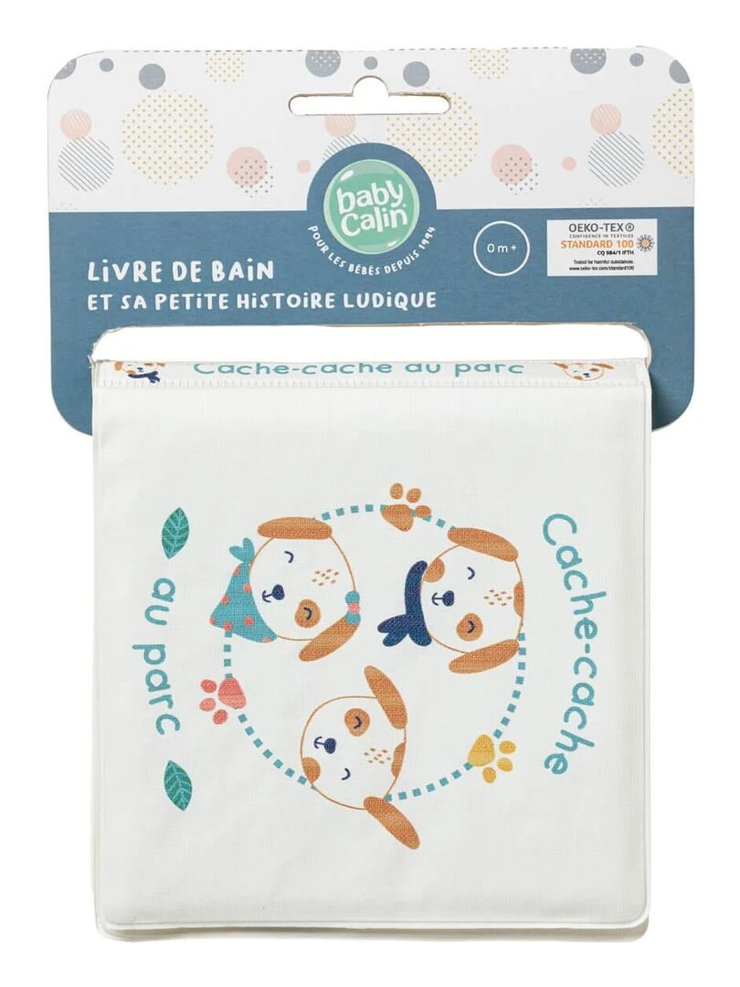 Livre de bain bébé Toutou   Marron noisette
