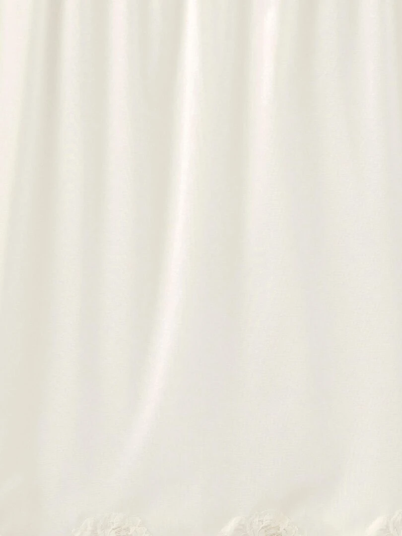 Lot de 2 jupons maille fluide   Damart   Blanc nacré