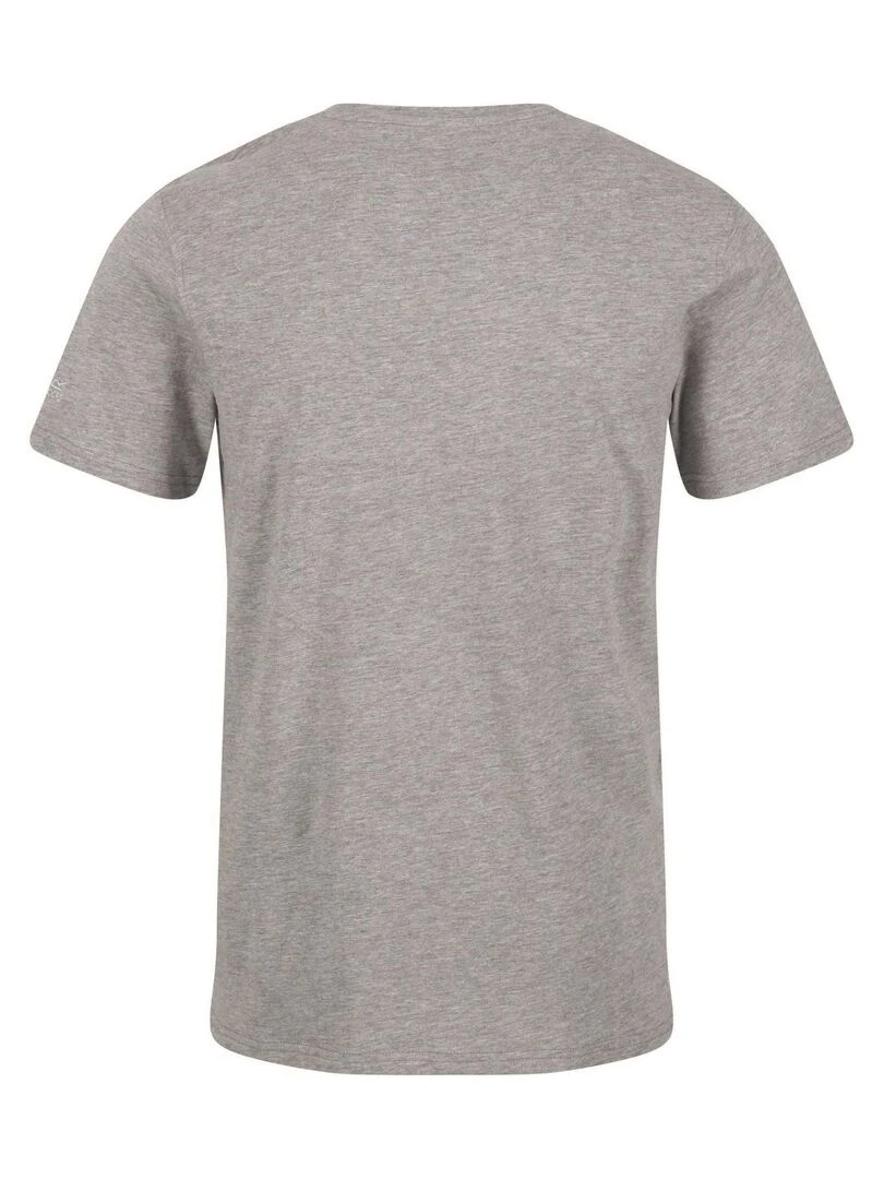 Regatta   T shirt CLINE   Gris Argenté