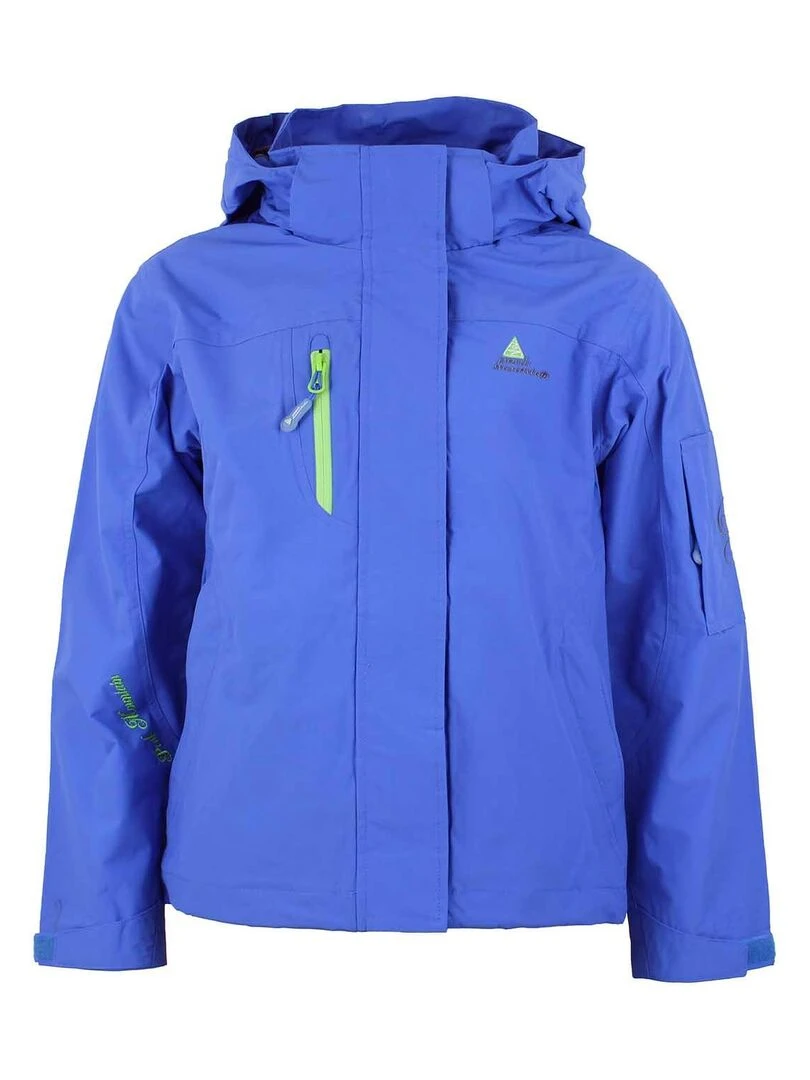 Parka de ski fille GALANI PEAK MOUNTAIN Bleu