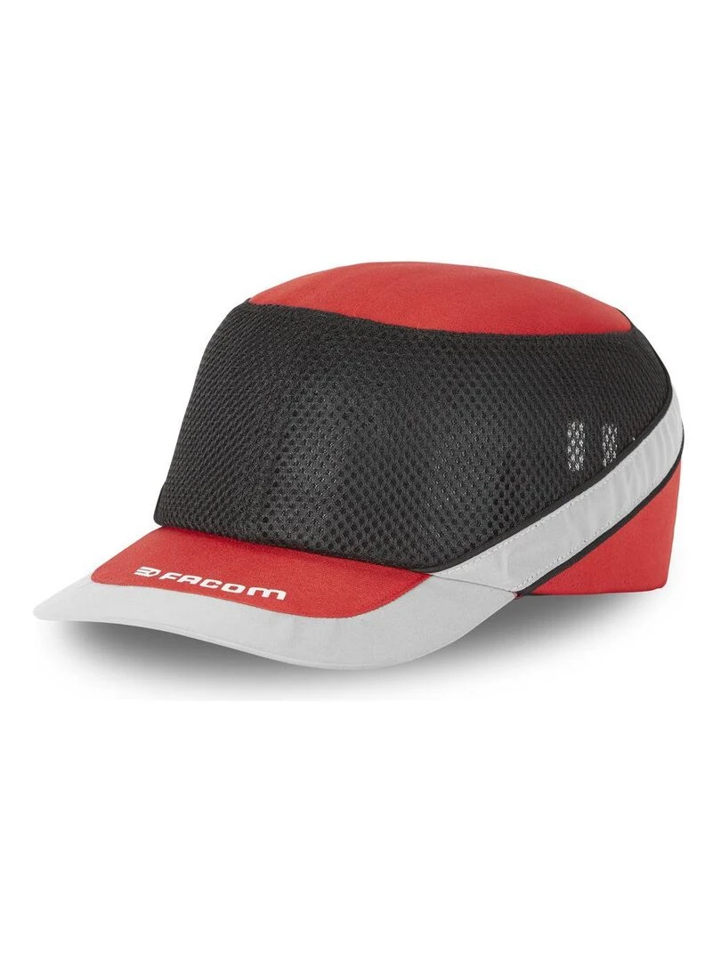 Casquette Homme avec coque de protection certifiée EN 812 Facom Rouge