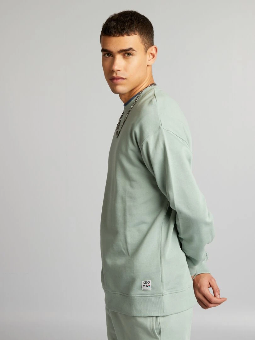 Sweat en molleton Vert