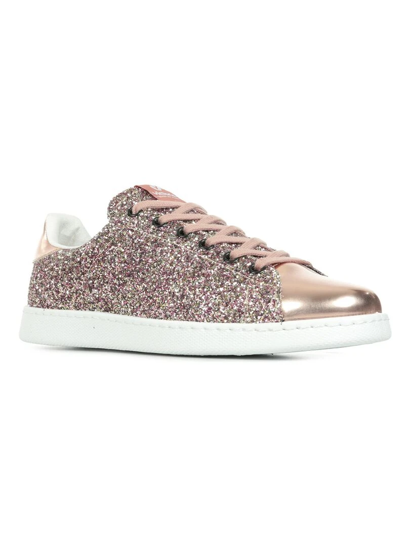 Baskets Deportivo Tennis Glitter Y Espero Rose