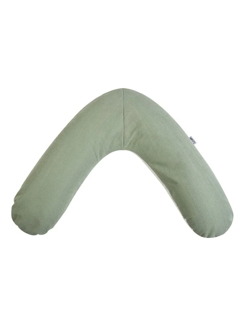 Tinéo   Coussin de maternité et d'allaitement éponge vert sauge   Vert