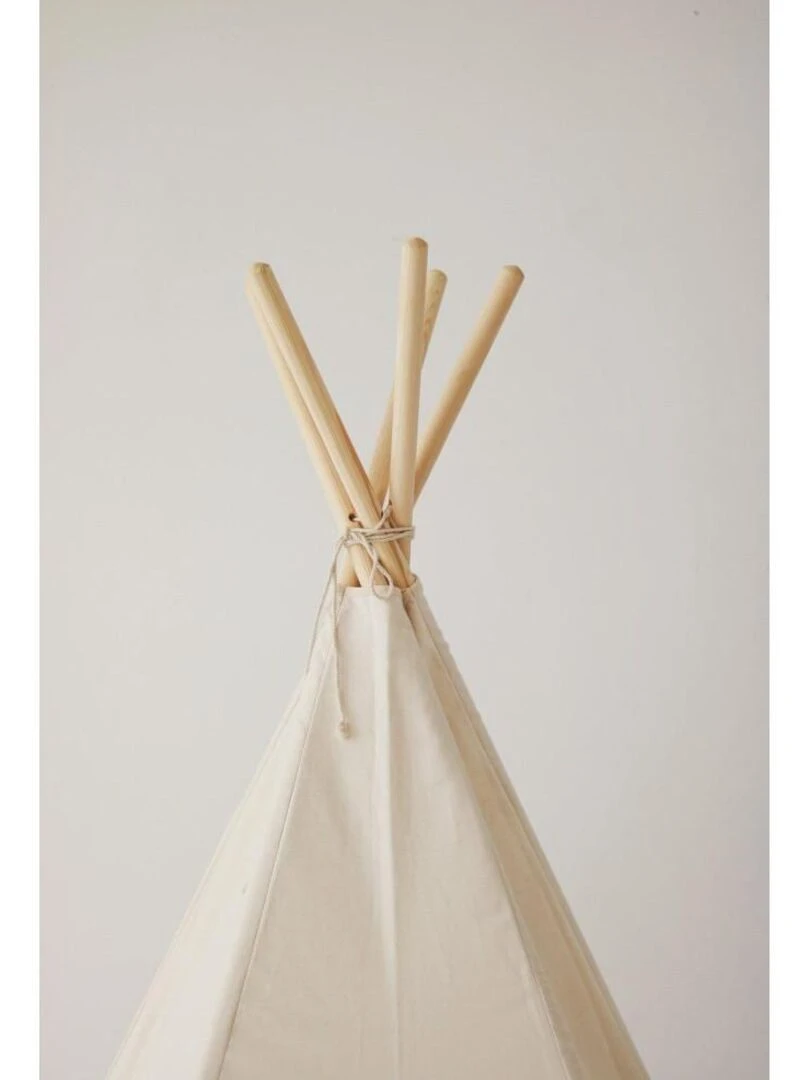 Tente Tipi avec tapis Beige Gris   Moi Mili   N/A