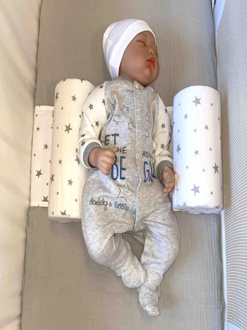 Cale bébé pour lit ou berceau STELLA Blanc