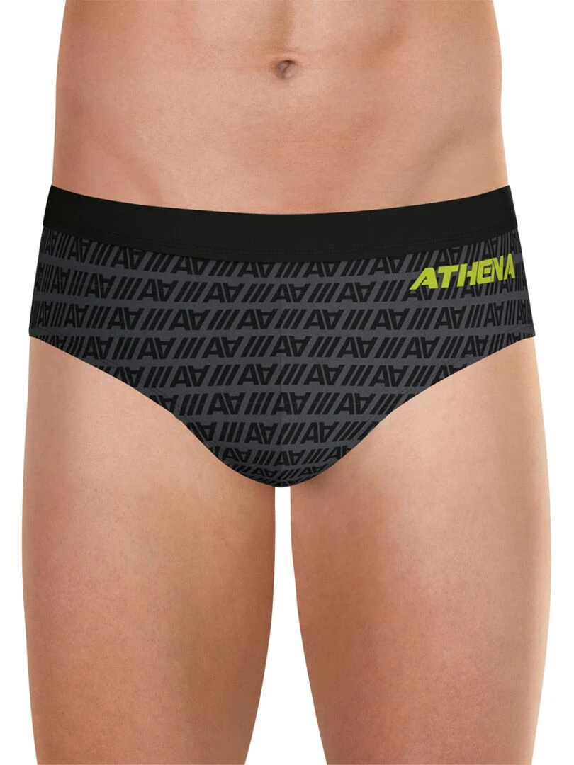 Slip de bain homme Sport Gris