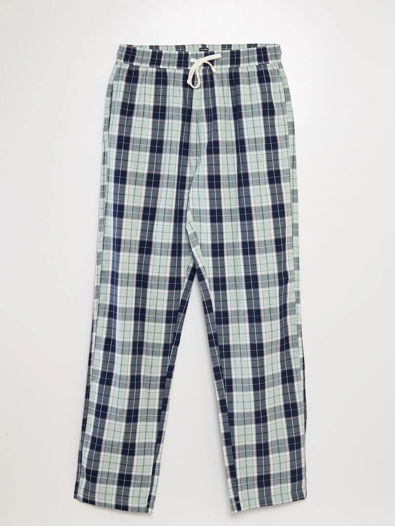 Ensemble pyjama long   2 pièces   Bleu