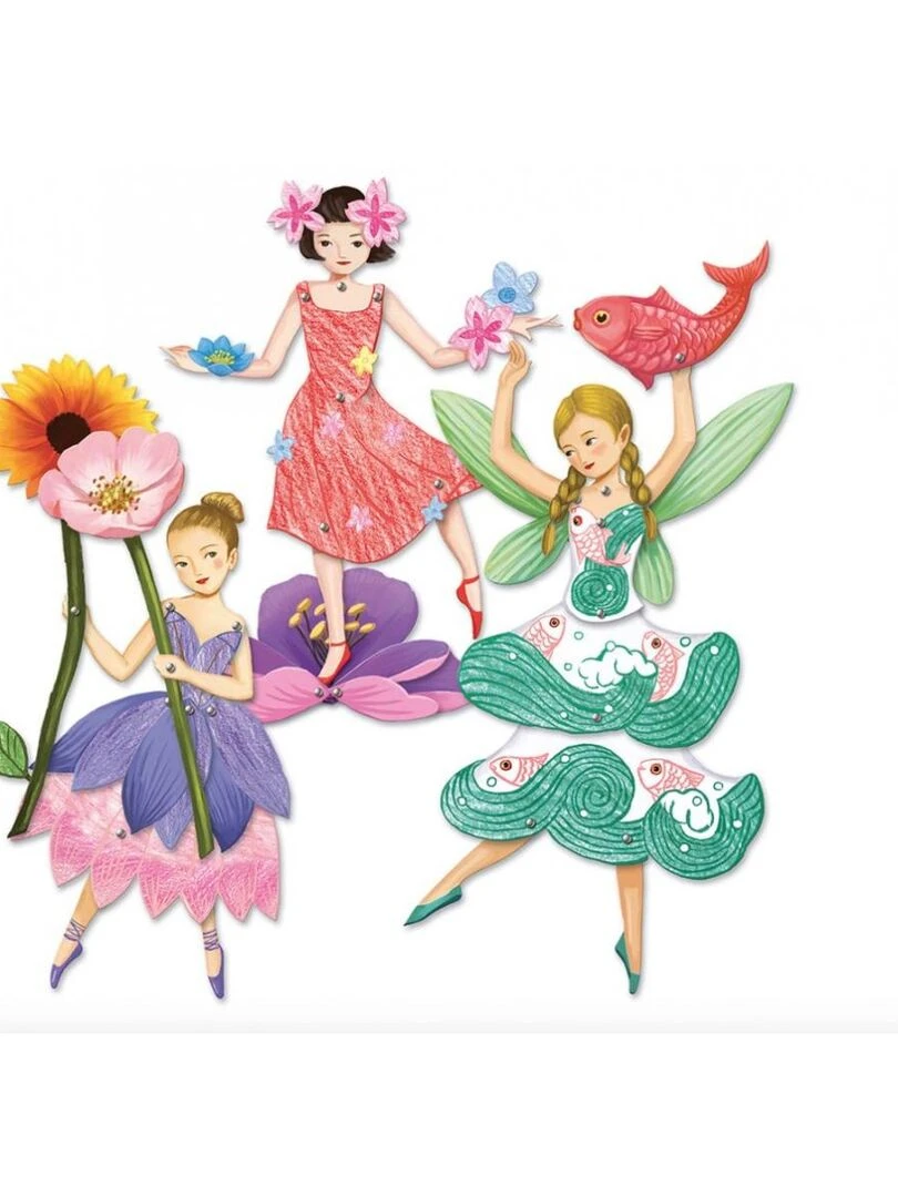 Pantins A Colorier   Fees   N/A