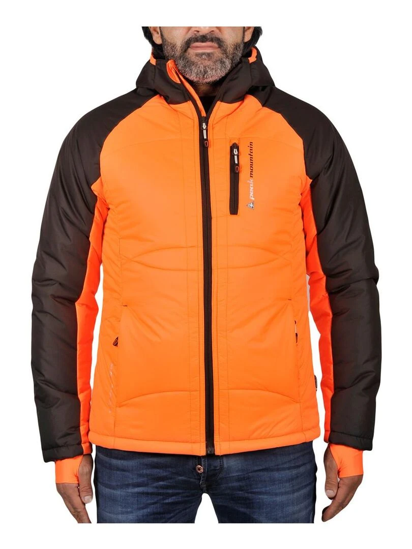 Blouson de ski homme CEPEAK   PEAK MOUNTAIN   Orange