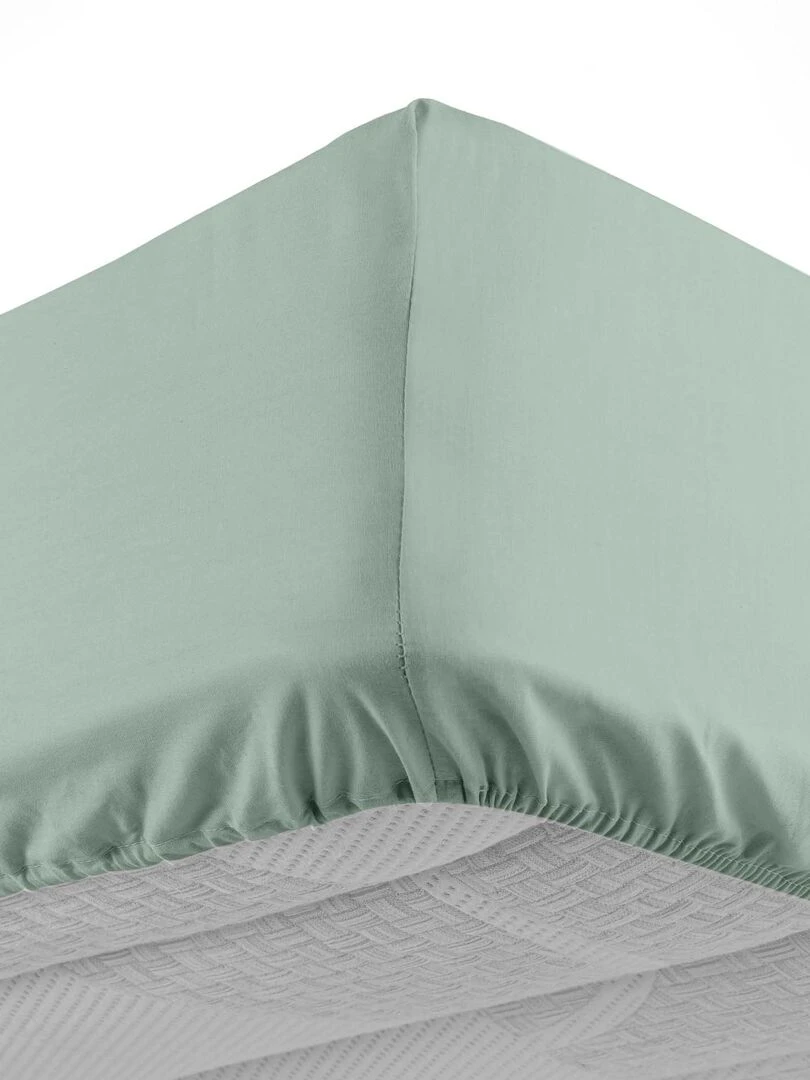 Drap housse Collection Couleur Emotion Vert