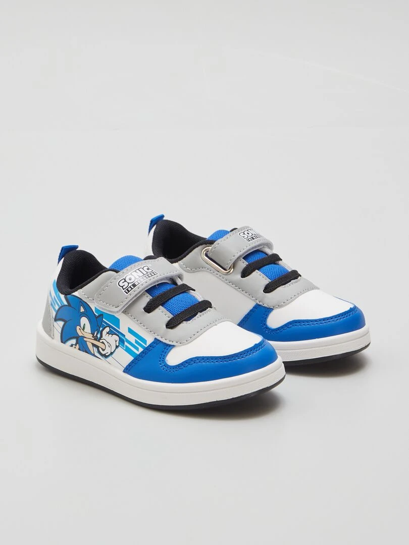 Basket à scratchs 'Sonic' 'SEGA' Bleu/Blanc