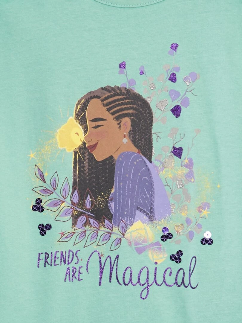 T shirt fantaisie 'Disney' Vert