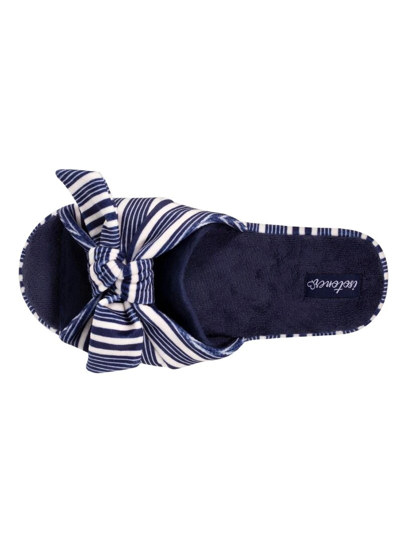 Chaussons sandales Femme Rayures Multicolore