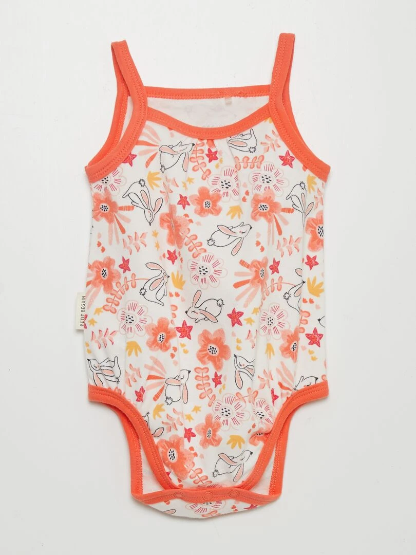 Lot de 2 bodies en jersey 'Petit Beguin'   Rose
