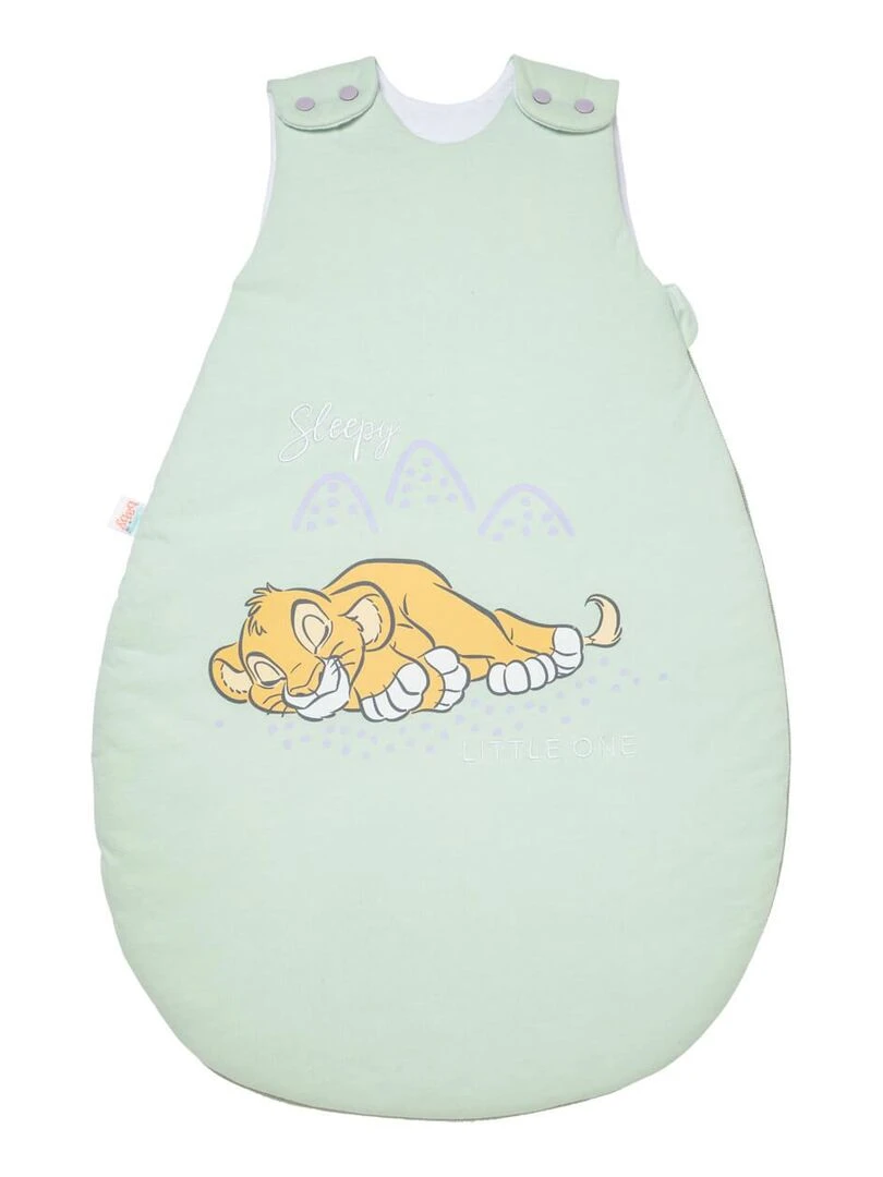 Gigoteuse hiver Roi Lion Cosy Time Vert tilleul