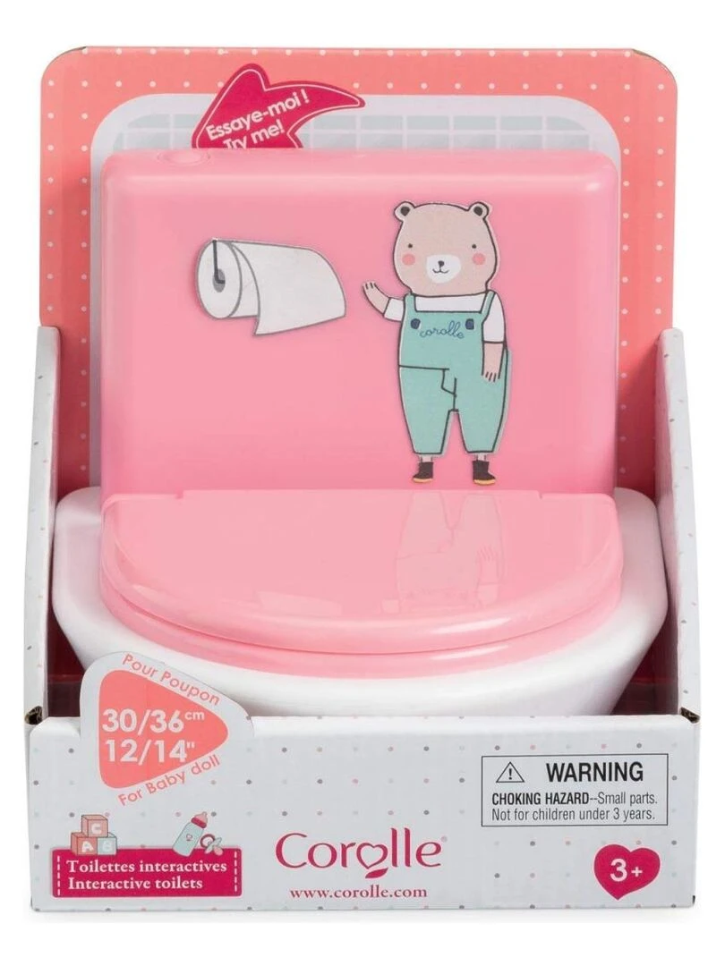 Toilettes interactives pour poupons 30 et 36 cm   N/A