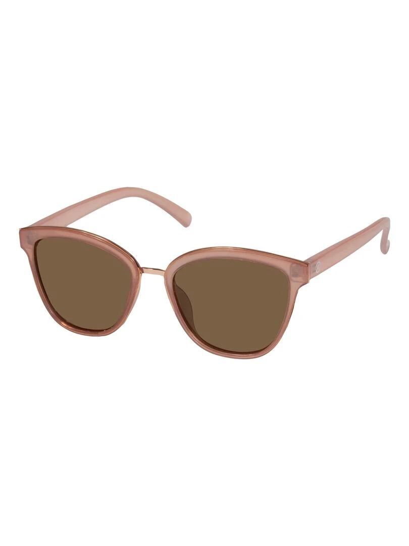 Lunettes de soleil Papillon Poudré Rose pâle