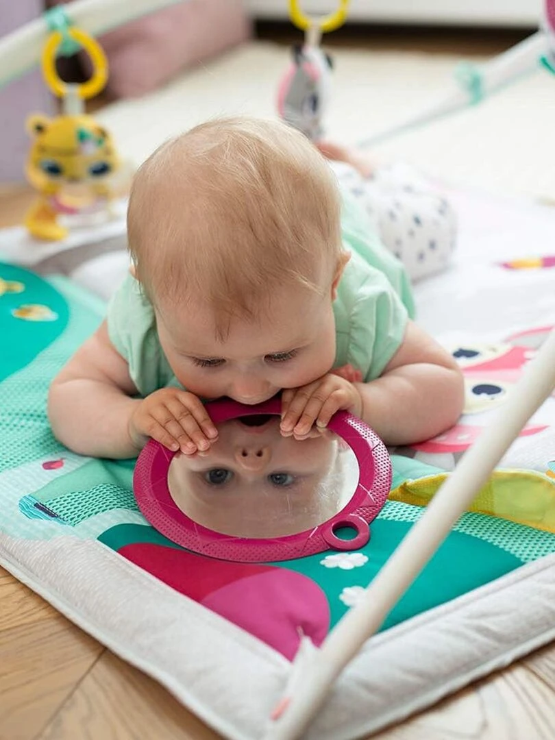 Tiny Love Sunny Day Tapis d'Eveil Bébé Musical  Arches ajustables  Dès la naissance  Tiny Princess   Rose