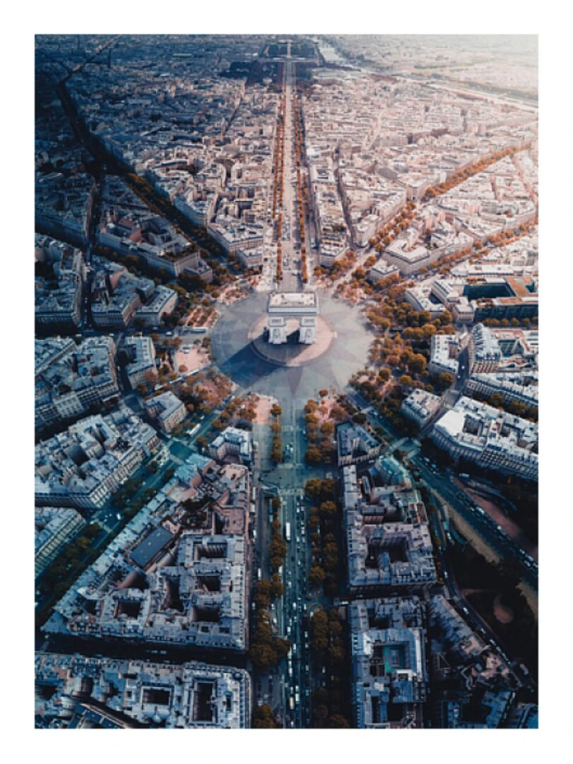 Puzzle Paris Vue D'en Haut 1000 Pieces   N/A