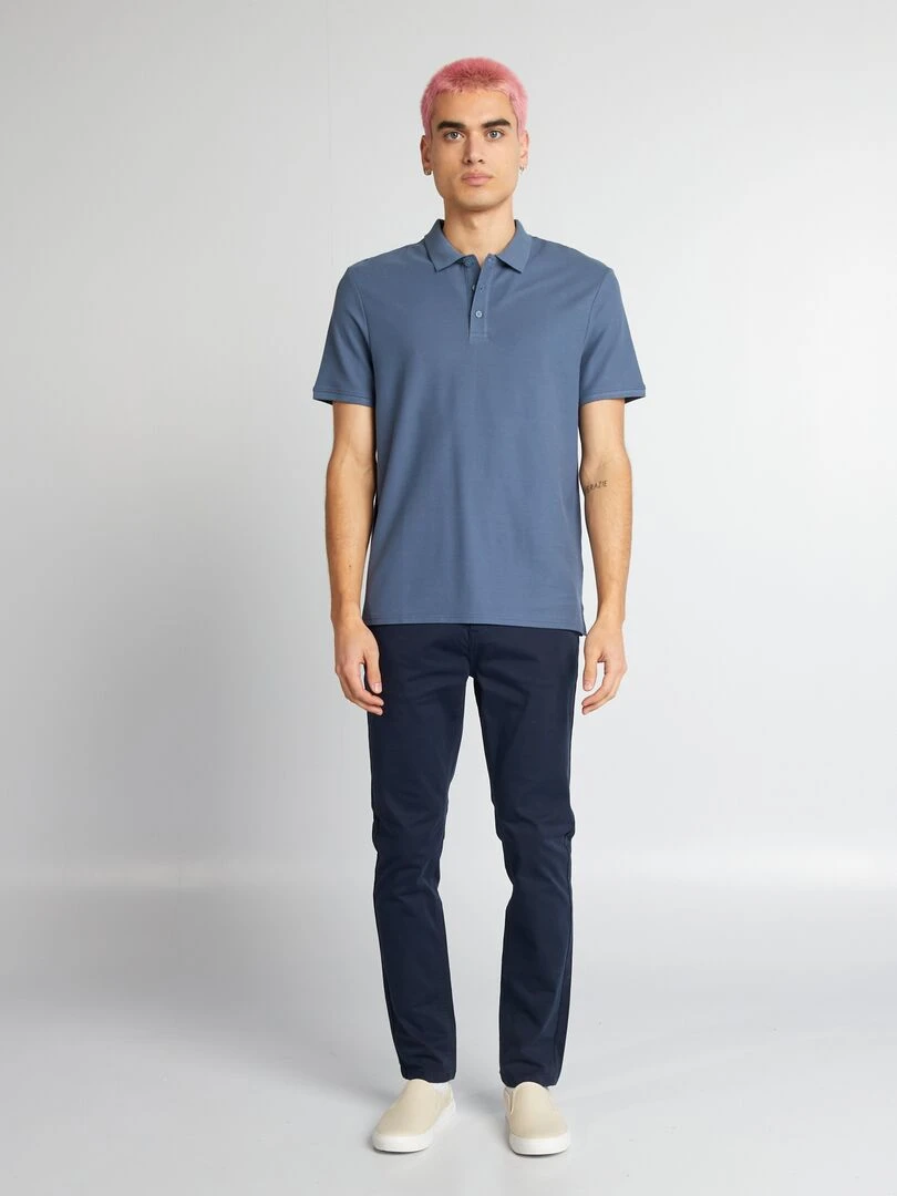 T shirt en coton avec broderie   Blanc