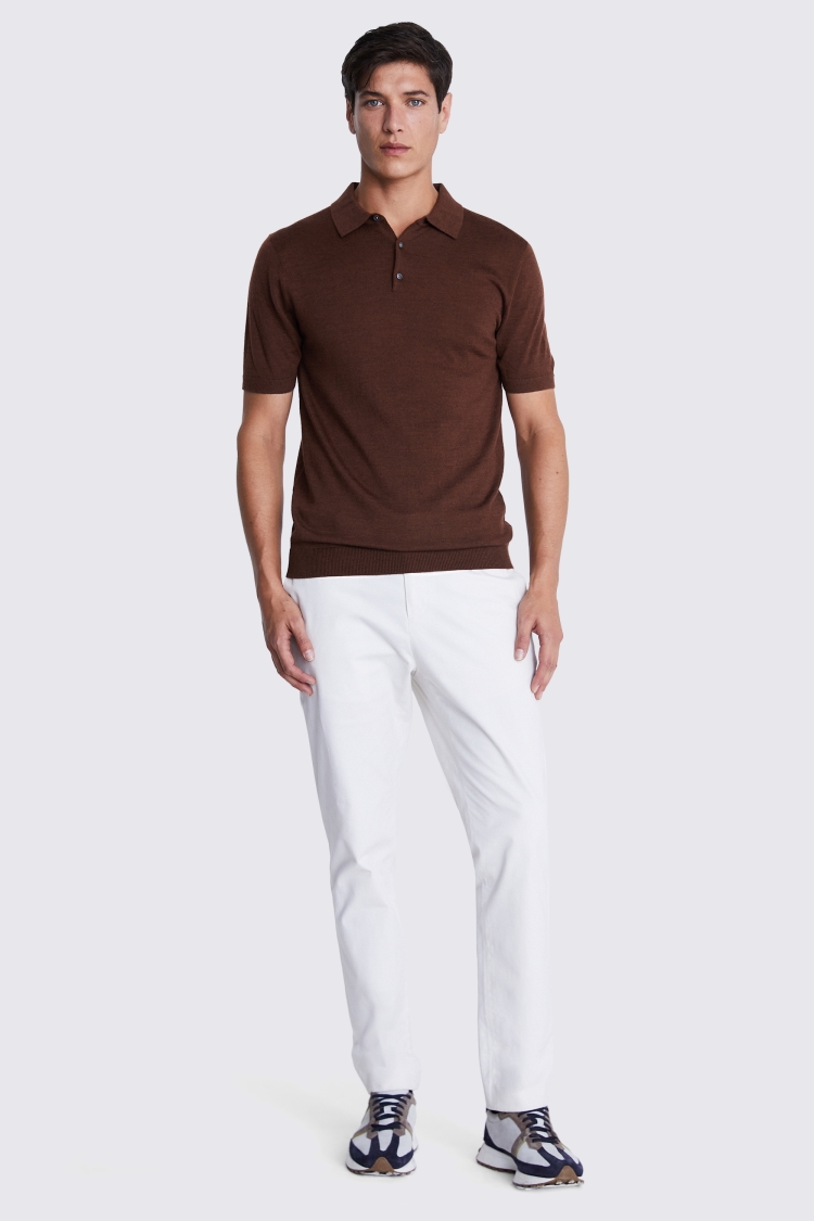 Green Piqué Polo Shirt   Buy Online at Moss