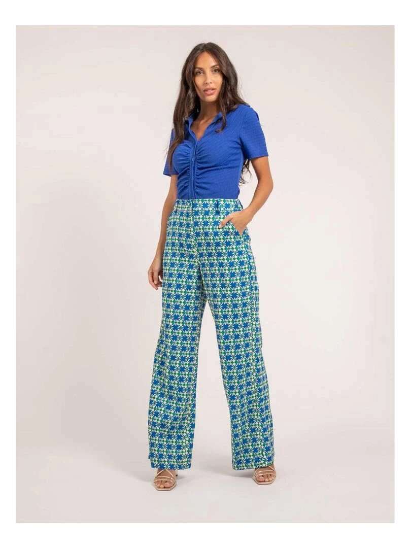 Chemise manches courtes ORLA   Bleu